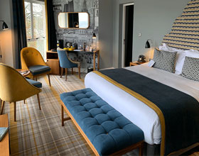 Which bedroom would you rather relax in?