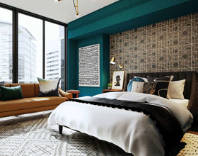 Which bedroom would you rather relax in?